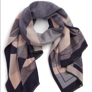 Leith Abstract Geo Print Scarf
